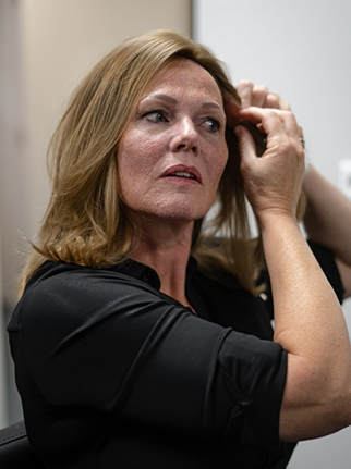 foto haarstukjes echt haar